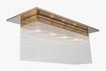 HOFFMANN III - Handmade brass ceiling lamp by Patinas Lighting - view 3